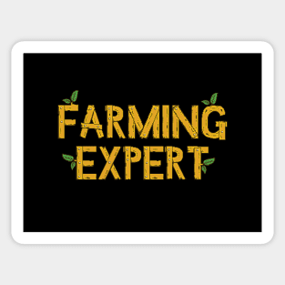 Stardew Valley Farming Expert wood design Sticker